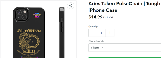 Aries Token PulseChain Tough iPhone Case