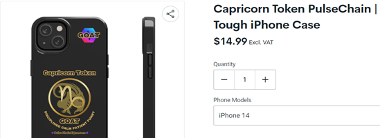 Capricorn Token PulseChain Tough iPhone Case
