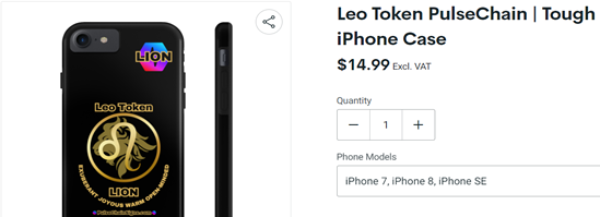 Leo Token Pulsechain Tough Phone Case