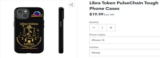 Libra Token PulseChain Tough Phone Case