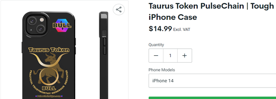 Taurus Token PulseChain Tough iPhone Case